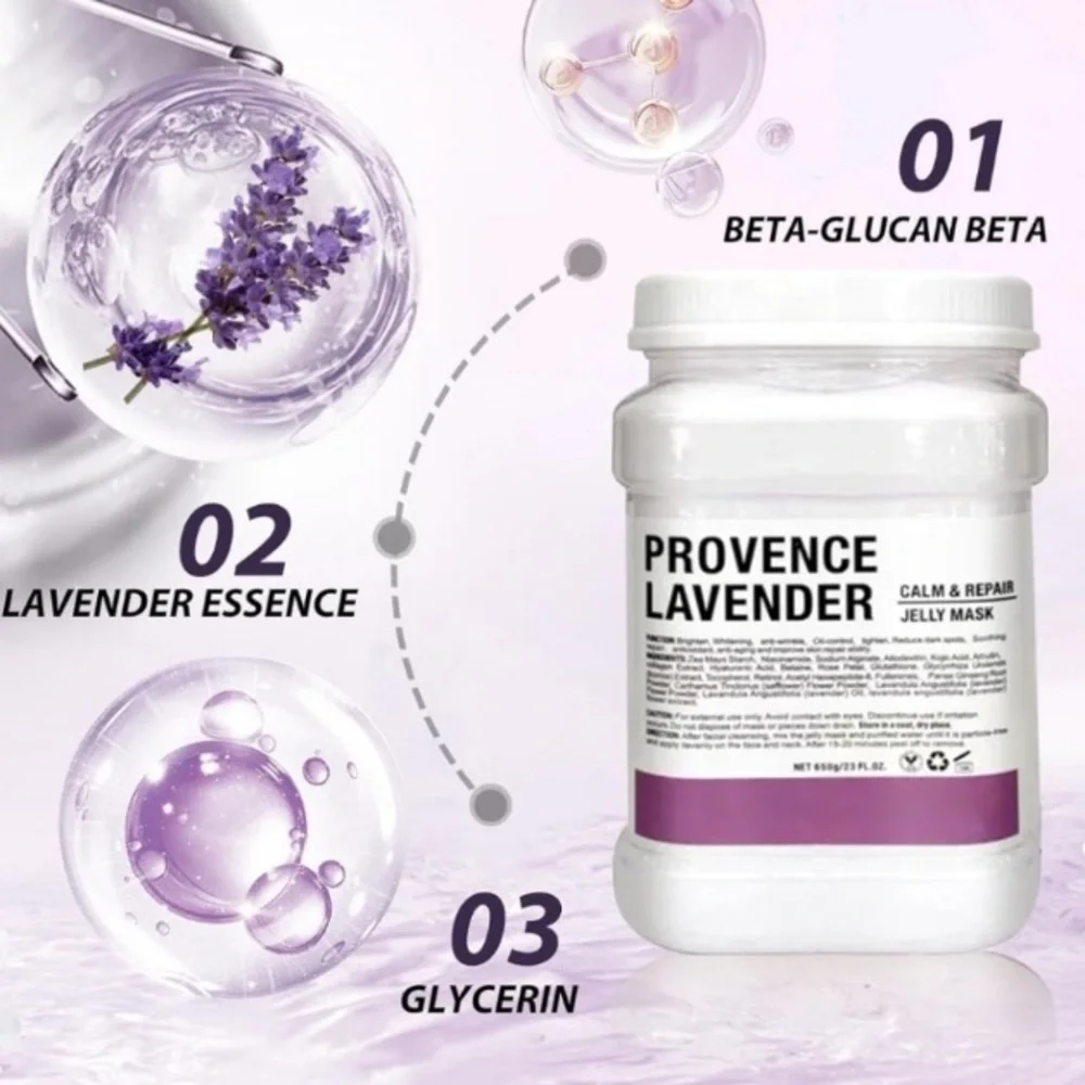 Poztl Provence‎ Lavender Jelly Mask, New, Expiration 4/10/2026